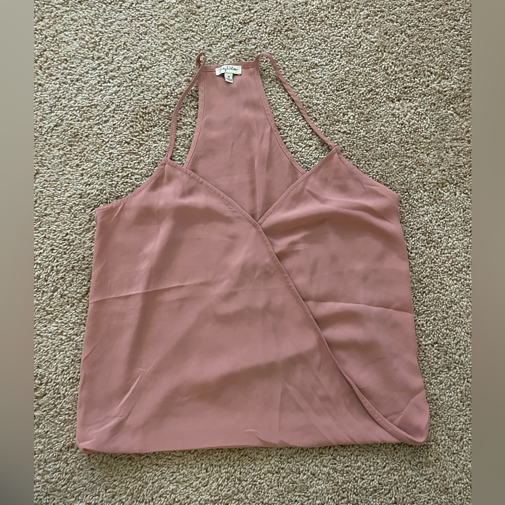 Pink tank top